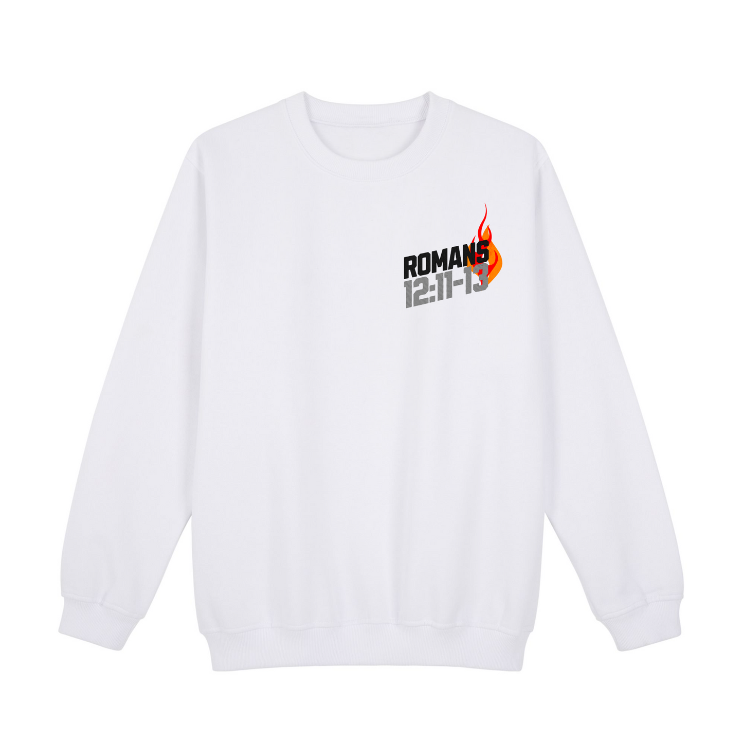 "Keep His Fire Burning" Sweatshirt – Christian Apparel