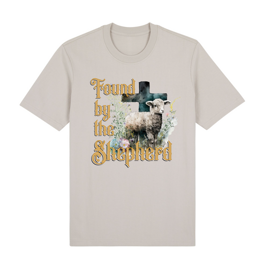 "Found By The Shepherd" Premium Shirt – Christian Apparel